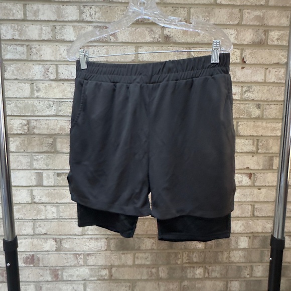 Surenow Mens Running Shorts - Gray and Black - Men's Large - Picture 1 of 6